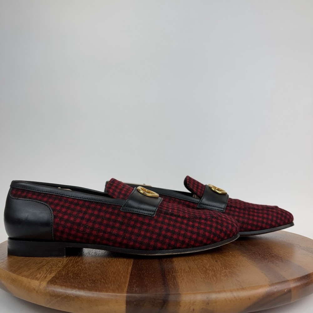 Mens DSquared2 Red‎ Plain Casual Comfort Slip On Penny Loafers Shoes Size EU 42
